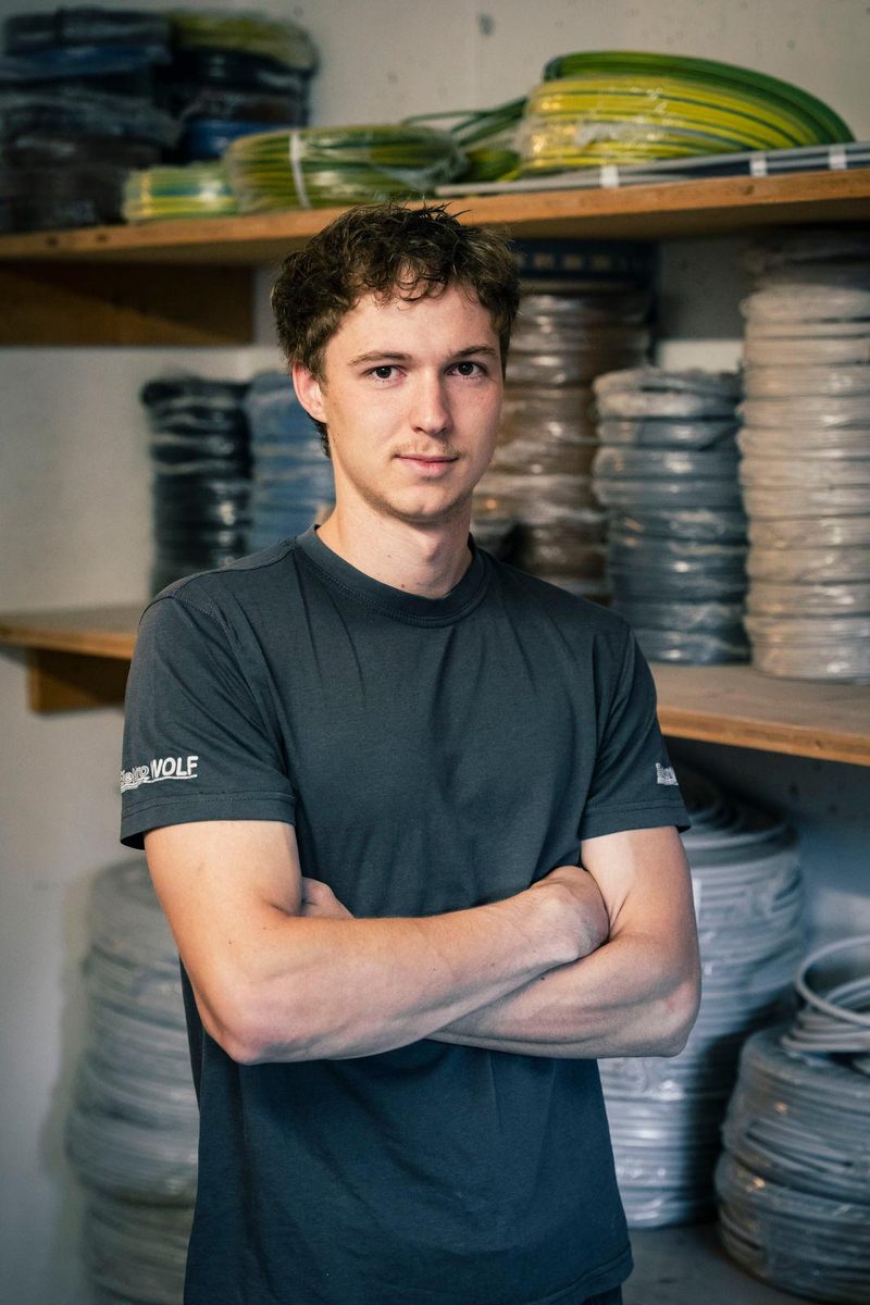 Johannes Schönmetzler, Azubi, Elektroniker für Energie- und Gebäudetechnik bei Elektro Wolf